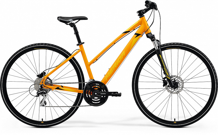 Велосипед Merida Crossway 20-D Lady 700C 2021 Оранжевый фото