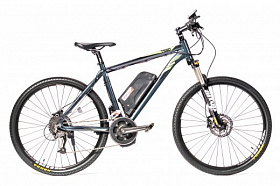 Электровелосипед ALTON MTB черно-серый