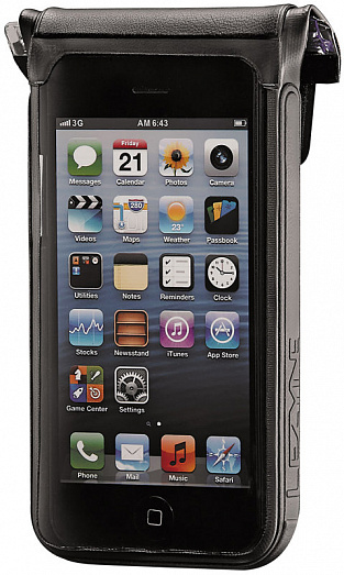 Чехол чёрный  для 5"-6,3" IPhone / Smatrphone/ GPS с креплением на рульIB-PB17Q6  фото
