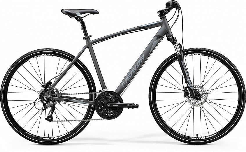Велосипед Merida Crossway 40 К:700C 2020 Серый фото