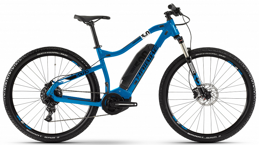 Электровелосипед Haibike (2020) Sduro HardNine 3.0 500Wh 11 s Синий фото