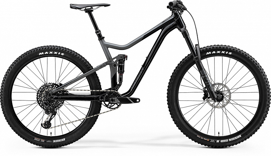 Велосипед Merida One-Forty 800 К:27.5" 2020 Черно-серый фото