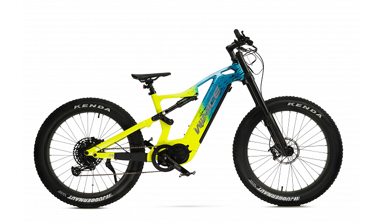Электро-фэтбайк DengFu Winice E56 FAT Carbon Ebike M620 52V 1000W