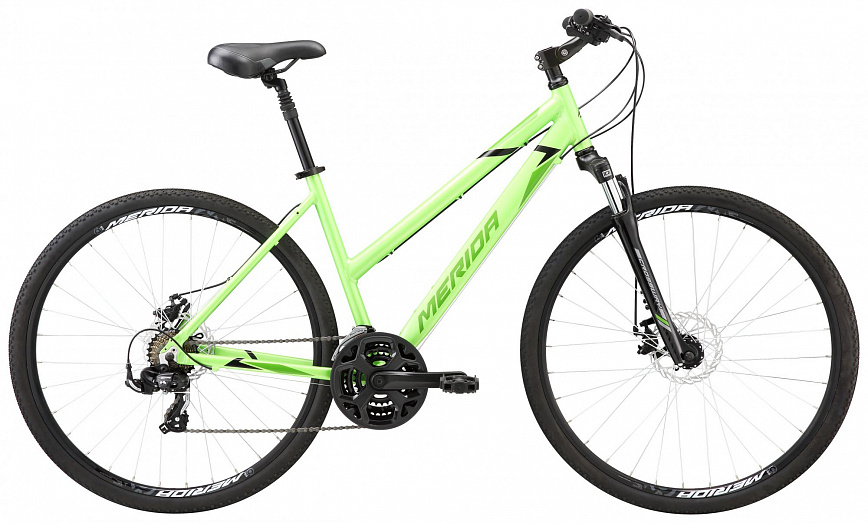Велосипед Merida Crossway 10-MD Lady К:700C 2020 Зеленый фото