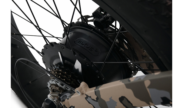 Электро-фэтбайк Медведь М2 DUAL Military Edition